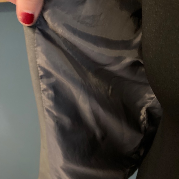 Grey Leather Jacket - Picture 4 of 7